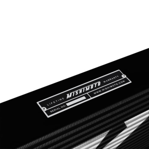 Mishimoto Universal Black R Line Intercooler Overall Size: 31x12x4 Core Size: 24x12x4 Inlet / Outlet - Image 5