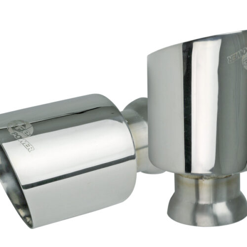 Alternative view of aFe Power MACH Force-XP 4-1/2in Polished OE Replacement Exhaust Tips - 15-19 Dodge Charger/Hellcat
