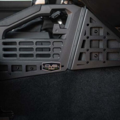 Alternative view of DV8 Offroad 2024 Toyota Tacoma Center Console Molle Panels & Digital Device Mount