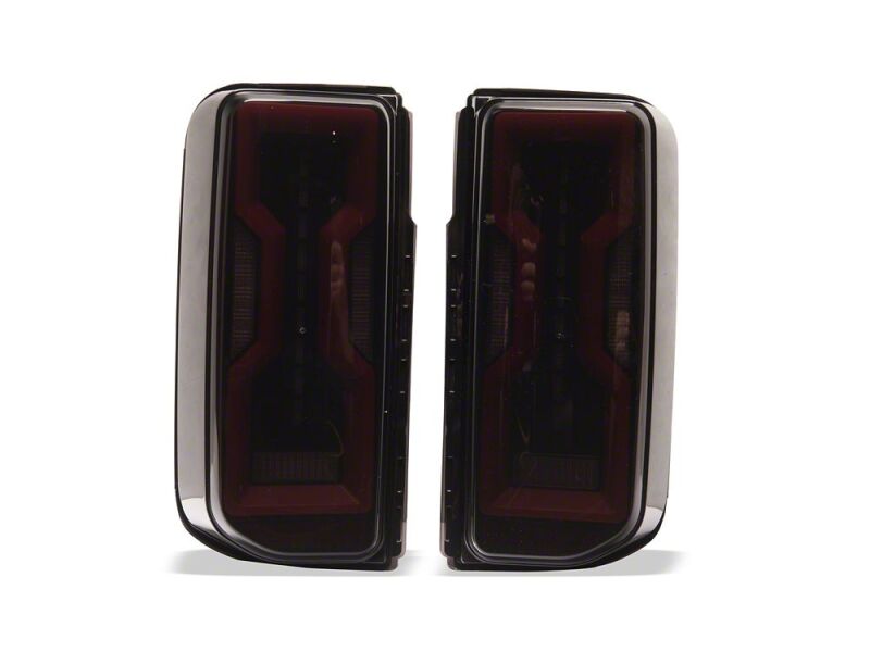 Raxiom for 2021-2026 Ford Bronco Axial Series LED Tail Lights- Black Housing- Smoked Lens - Image 3