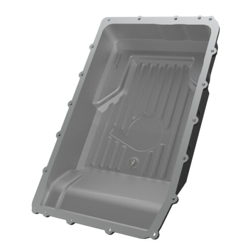 aFe Power 17-24 Ford F-150 10R60/10R80 Pro Series Rear Transmission Pan Black w/ Machined Fins - Image 5