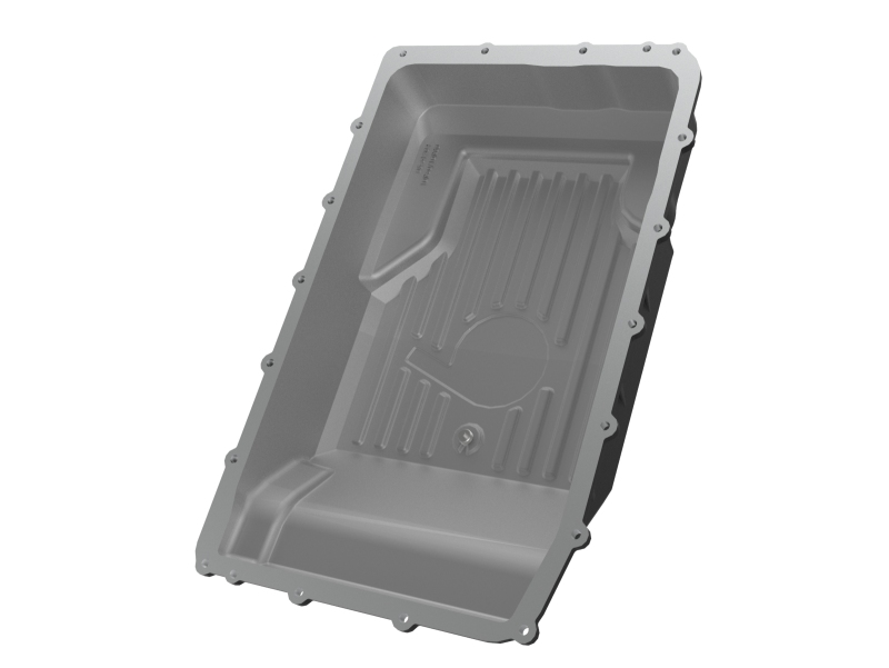 aFe Power 17-24 Ford F-150 10R60/10R80 Pro Series Rear Transmission Pan Black w/ Machined Fins - Image 5