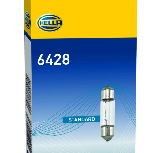Hella Bulb 6428 12V 3W SV7-8 T2.25 8x28mm - Image 3
