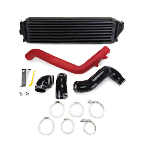 Mishimoto Intercooler Kit - Black Intercooler Red Pipes for 2017+ Honda Civic Type R - Image 2