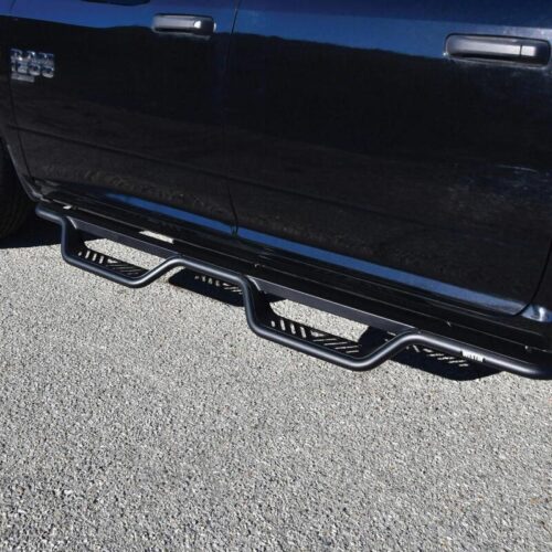 Westin 19-23 RAM 1500 Classic Crew Cab Outlaw Drop Nerf Step Bars - Textured Black - Image 6