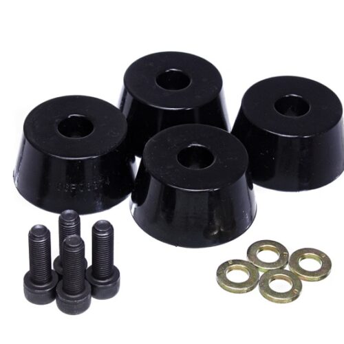 Energy Suspension 8.9103G 96-02 Toyota 4Runner Front Hyper Flex Bump Stop Set - Black