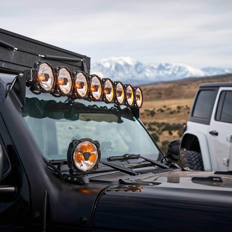 KC HiLiTES Gravity Titan LED 6in. - Pair Pack (SAE Driving Beam) - Image 9