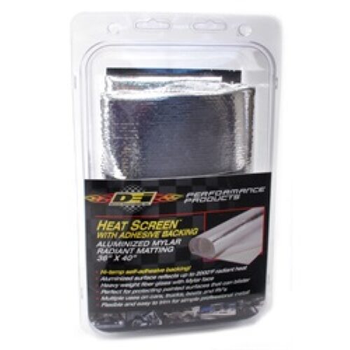 DEI Heat Screen 36in x 40in - Mylar Radiant Glass Fiber Matting w/Adhesive Backing - Image 6