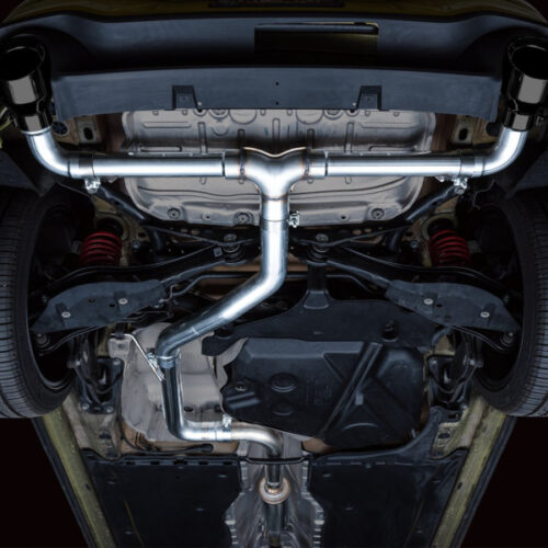 AWE Tuning 2022 VW GTI MK8 Track Edition Exhaust - Diamond Black Tips - Image 9