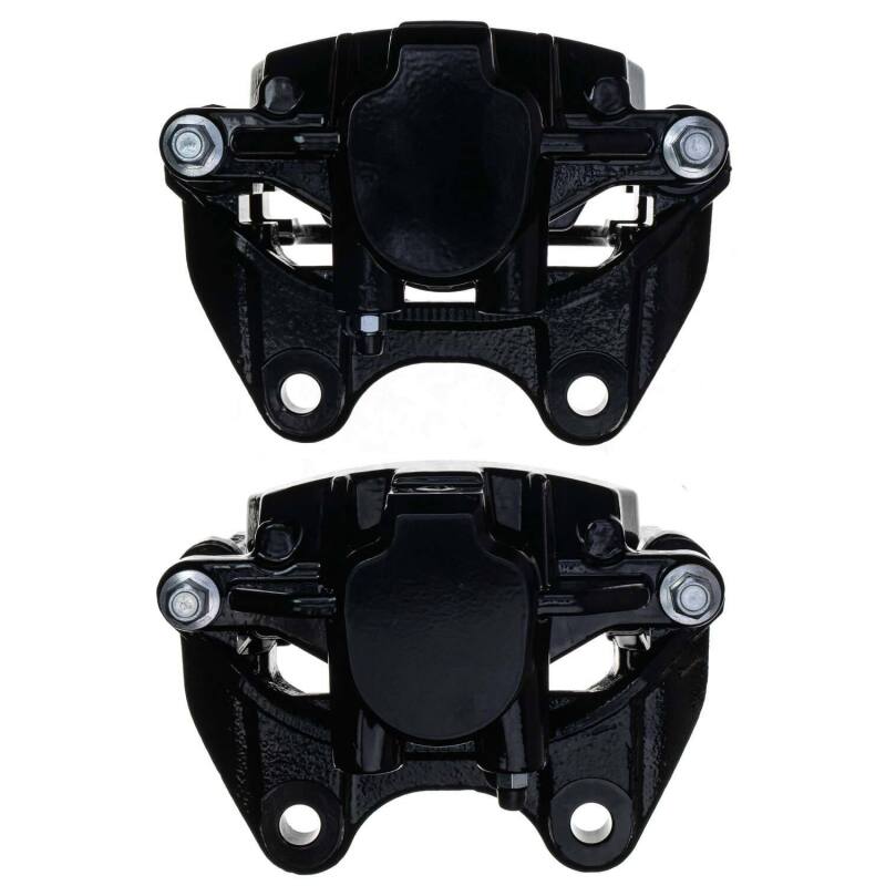 Power Stop 07-20 Cadillac Escalade Rear Black Caliper - Pair w/Bracket - Image 2
