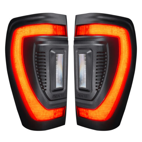 Oracle 19-23 GMC Sierra Black Series Flush Style LED Tail Lights - Factory Halogen - Image 8