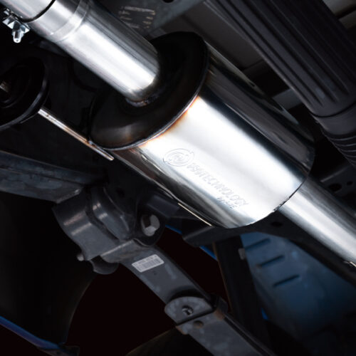 Alternative view of AWE Tuning Cat-Back Exhaust - 4.5in Diamond Black Tips *For Stock Y-Pipe Only for AWE 21+ Ford F150 Dual Side Exit