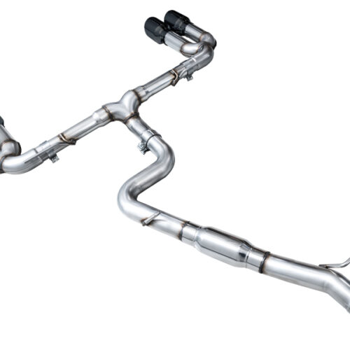AWE Tuning Track Edition Exhaust - Diamond Black Tips for 22-24 Audi 8Y S3 - Image 6