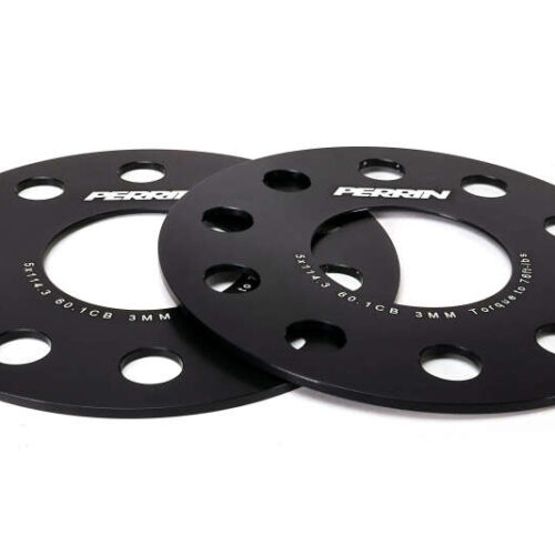 Alternative view of PERRIN 23-26 Toyota GR Corolla 60.1mm CB / 5x114.3 BP Wheel Spacers - 3mm