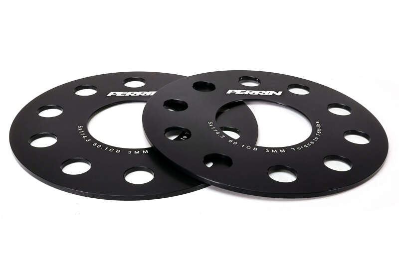 PERRIN 23-26 Toyota GR Corolla 60.1mm CB / 5x114.3 BP Wheel Spacers - 3mm - Image 2
