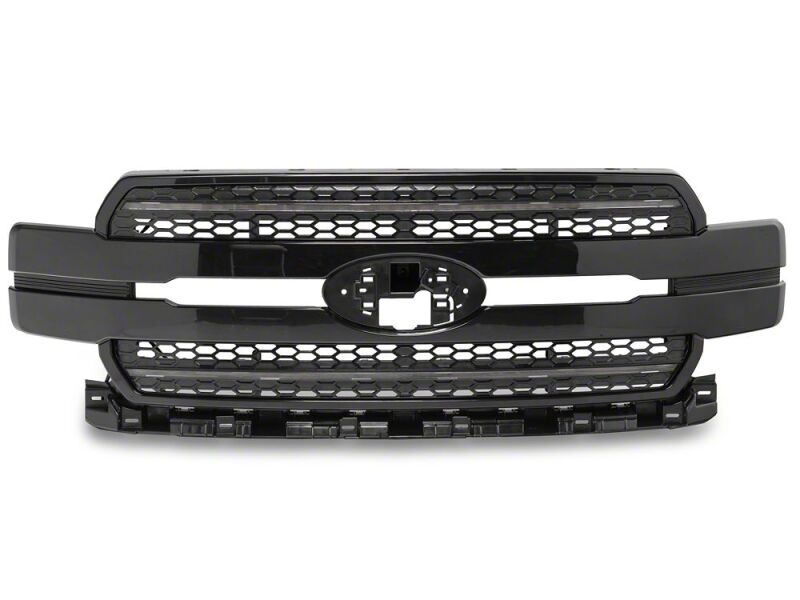 Raxiom for 2018-2020 Ford F-150 CXR Series LED Upper Replacement Grille with White DRL- Black - Image 6