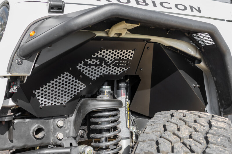 DV8 Offroad 2007-2018 Jeep Wrangler JK Front Inner Fenders - Image 5
