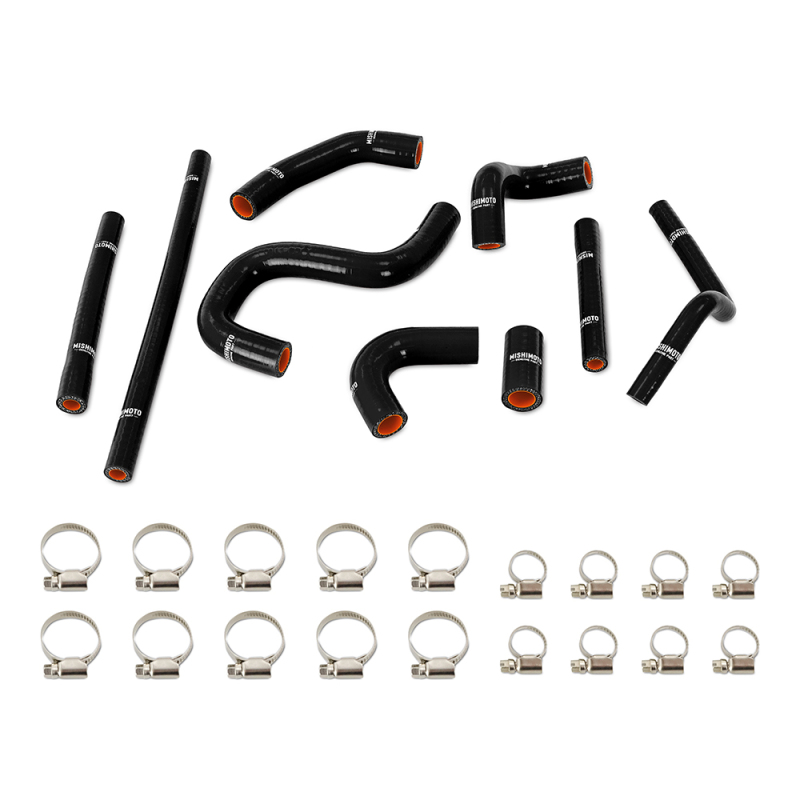 Mishimoto Silicone Heater Hose Kit - Black for 96-02 Toyota 4Runner 3.4L (w/ Rear Heater)