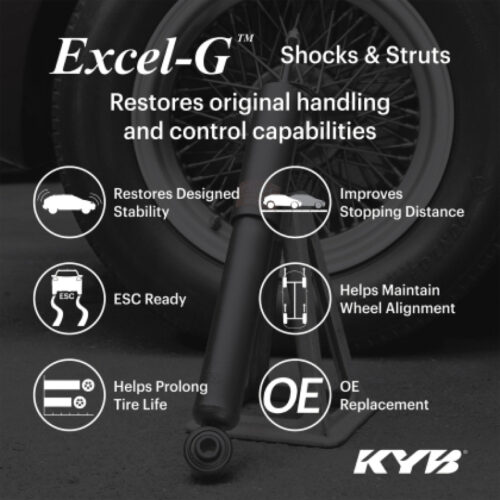 Alternative view of KYB 2019+ Chevrolet Silverado 1500 w/o Elec. Susp. (Ex. Trail Boss/ZR2/PPV) Excel-G Strut - Front