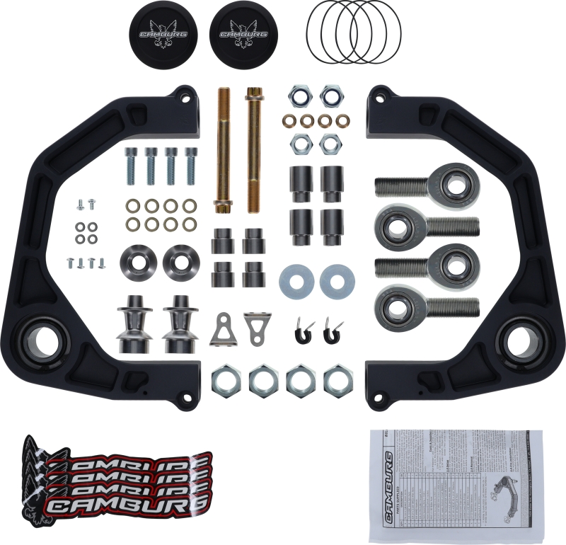 Camburg Toyota 22-23 Landcruiser 300 / 22-23 LX600 KINETIK V2 Perf Billet Uniball Upper Arms - Image 2