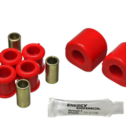 Energy Suspension 08-19 Dodge Challenger 19mm Rear Sway Bar Bushings - Red