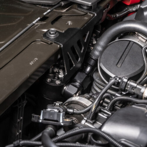 Radium Engineering Dual Catch Can Kit MK5 Supra Fluid Lock - Image 2