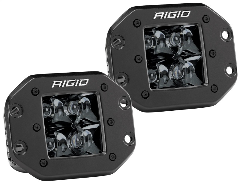 Rigid Industries D2 - Midnight Edition Flush Mount Spot Lights - Image 3