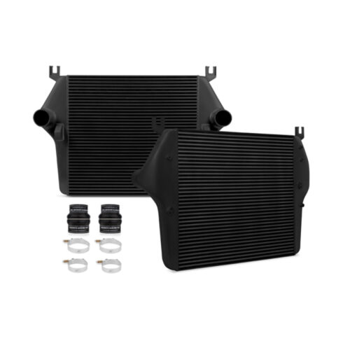 Alternative view of Mishimoto Intercooler (Black) for 03-09 Dodge 5.9L/6.7L Cummins