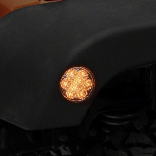 Alternative view of Raxiom for 2007-2018 Jeep Wrangler JK Axial Series LED Side Marker Lights- Clear