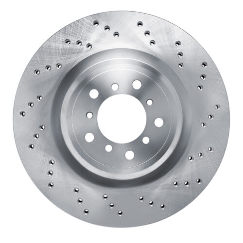 DFC 08-13 BMW M3 Right Front Drilled Brake Rotor