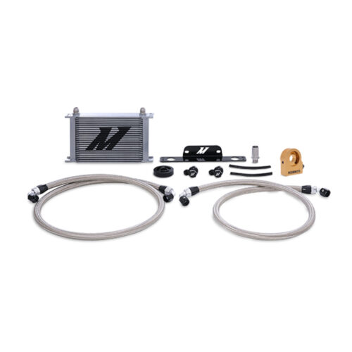 Mishimoto Oil Cooler Kit - Silver for 10-15 Chevrolet Camaro SS Thermostatic