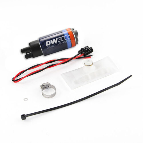 DeatschWerks 88-91 BMW 325i DW300C 340 LPH Compact Fuel Pump w/ Install Kit (w/o Mounting Clips) - Image 3