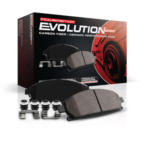 Power Stop 2024+ Ford Mustang Front Z23 Evolution Brake Pads w/Hardware - Image 7