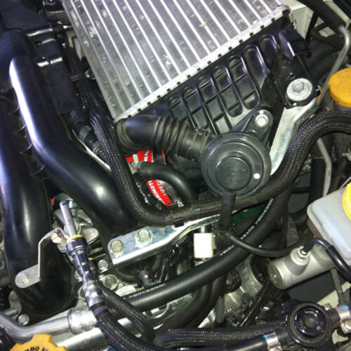 Mishimoto Subaru WRX Black Silicone Throttle Body Hose - Image 6