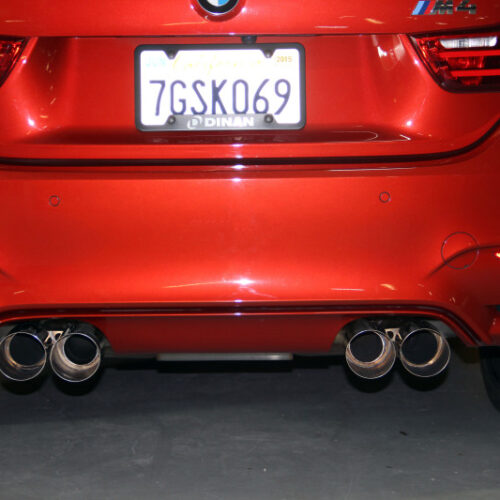 Dinan for 15-20 BMW M3/M4 (F80/F82/F83) Free Flow Axleback Exhaust System - Black Tips - Image 6