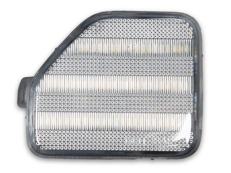 Raxiom for 2018-2026 Jeep Wrangler JL Clear LED Rear Bumper Reflector Lights- White LED - Image 4