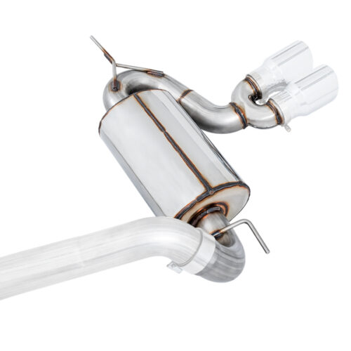 Alternative view of AWE Tuning Touring Edition Cat-Back Exhaust - Non-Resonated - Chrome Silver Tips for Ford Focus ST