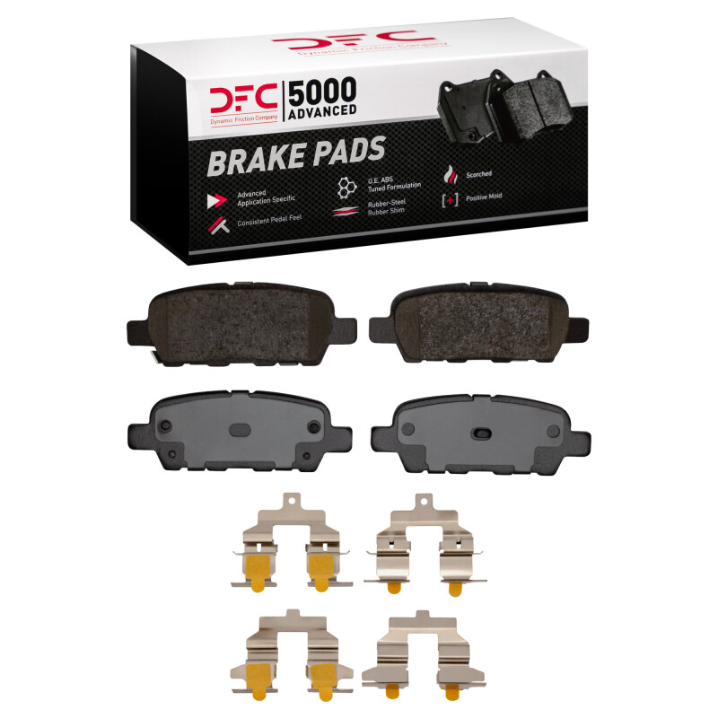 DFC 02-25 Nissan Maxima Rear 5000 Advanced Ceramic Brake Pads and Hardware Kit