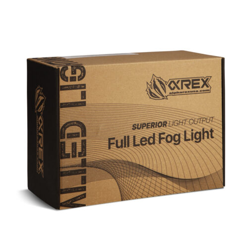 AlphaRex 19-23 Chevrolet Silverado 2500/3500HD DoubleTap Dual Color LED Projector Fog Lights - Image 4