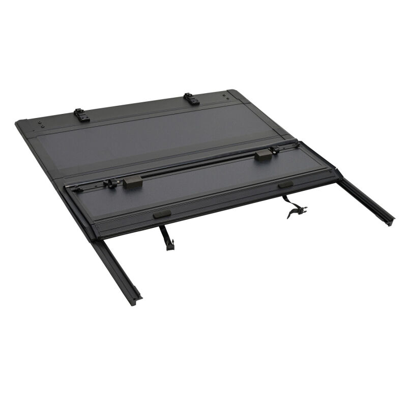 Westin 05-15 Toyota Tacoma 6ft.2in. Bed Hard Tri-Fold Tonneau Cover - Black - Image 4