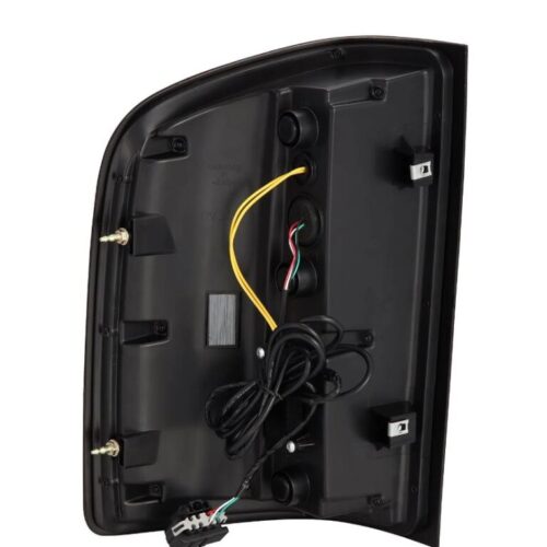 Alternative view of AlphaRex 07-13 Chevrolet Silverado 1500 (Ex. Hybrid Models) LUXX-Series LED Tail Lights Alpha-Black