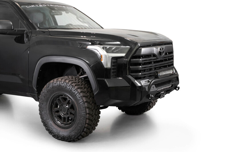 Addictive Desert Designs for 2022+ Toyota Tundra Stealth Center Mount Front Bumper w/ Top Hoop - Image 7