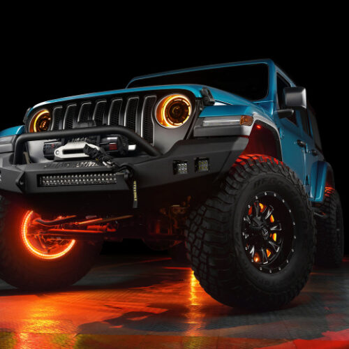 ORACLE Lighting LED Illuminated Wheel Rings - ColorSHIFT RGB+W - Image 4