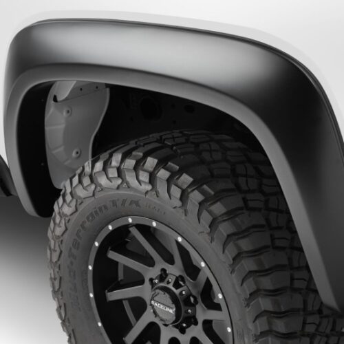 Husky Liners 20-25 Chevrolet Silverado 2500 HD Extend-A-Fender Flares 4pc - Blk - Image 4