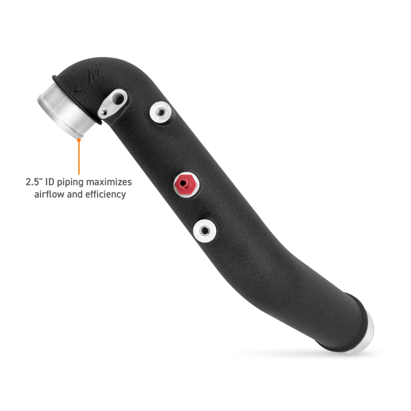 Mishimoto Intercooler Kit w/Pipes - Silver Intercooler/Black Pipes for 2023+ Honda Civic Type-R - Image 4