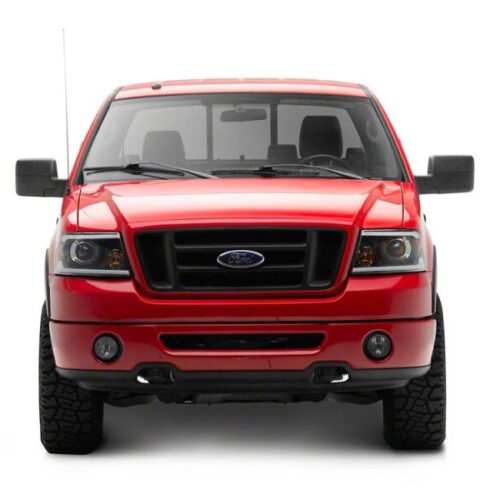 Raxiom for 2004-2008 Ford F-150 Axial Series LED Proj Headlights/Seq LED Bar- Black- Clear Lens - Image 10