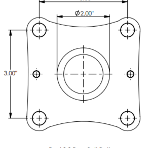 DSS 15-24 Ford F150 4WD Regular Cab Short Bed 4in. Aluminum Driveshaft - Image 3