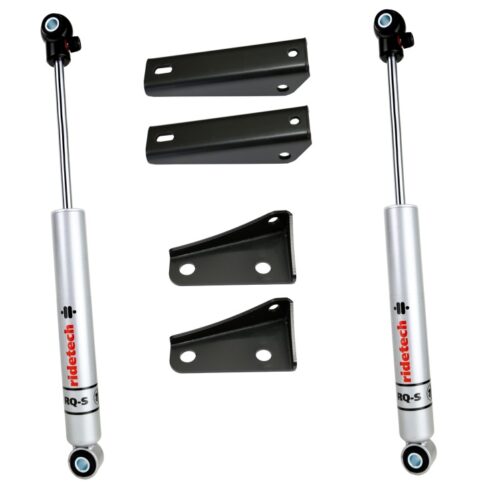 Alternative view of Ridtech 63-72 Chevy C10 w/ 4in Drop RQ-S Shock Kit - Rear
