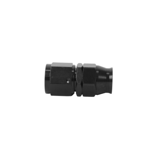 Aeromotive PTFE Hose End - AN-10 - Straight - Black Anodized