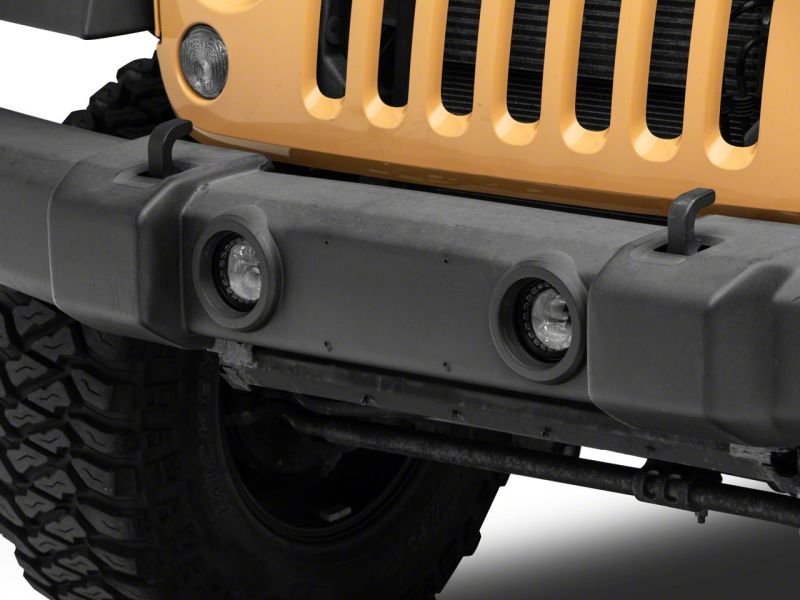 Raxiom for 2007-2018 Jeep Wrangler JK 18-23 Jeep Wrangler JL Axial Series Nighthawk LED Fog Lights - Image 5